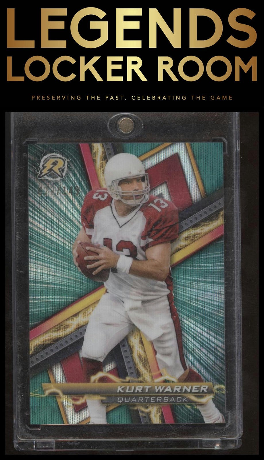 2023 Topps Composite #64 Kurt Warner Resurgence Teal Surge #/149