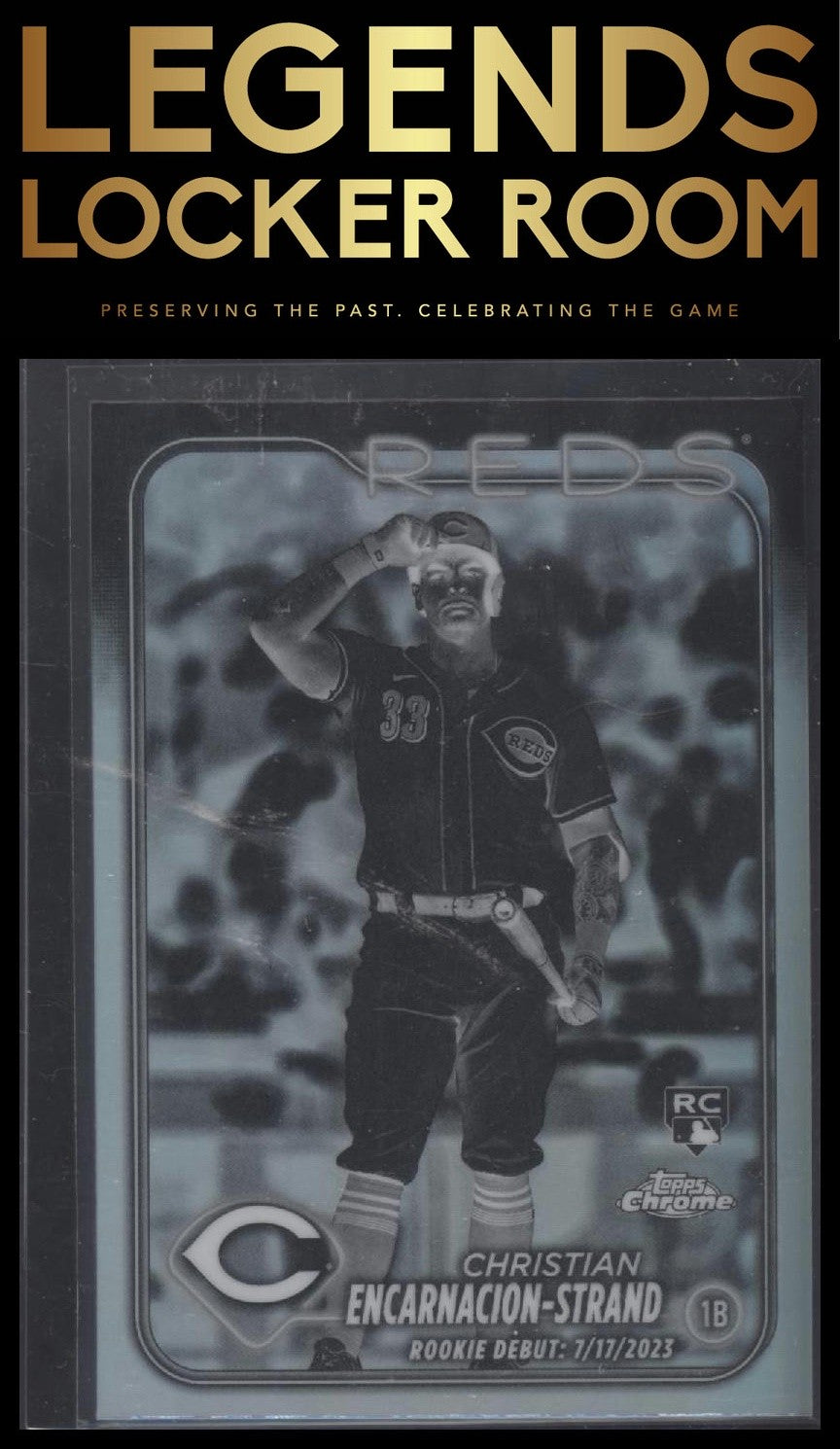 2024 Topps Chrome Update #USC92 Christian Encarnacion-Strand Negative Refractors