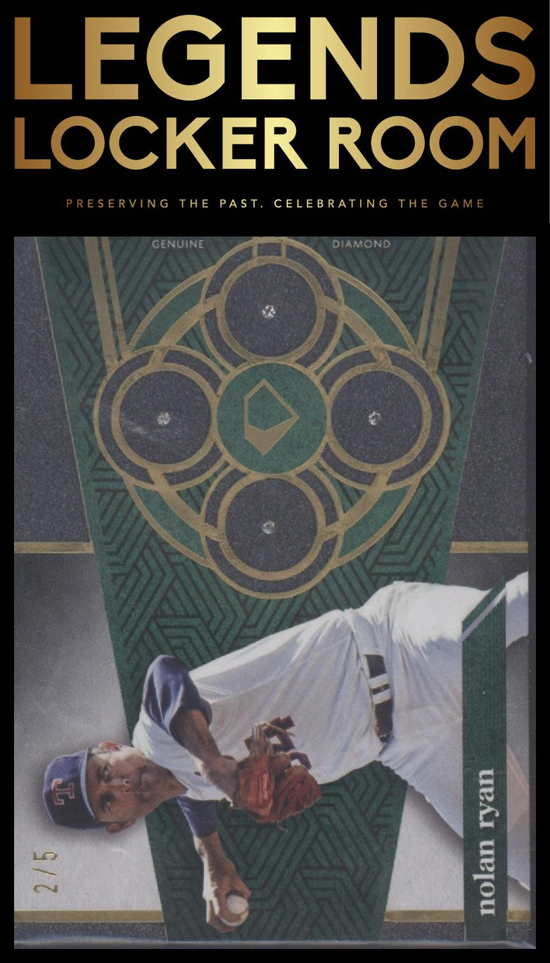 2024 Topps Diamond Icons #DR-NR Nolan Ryan Diamond Relics #/5