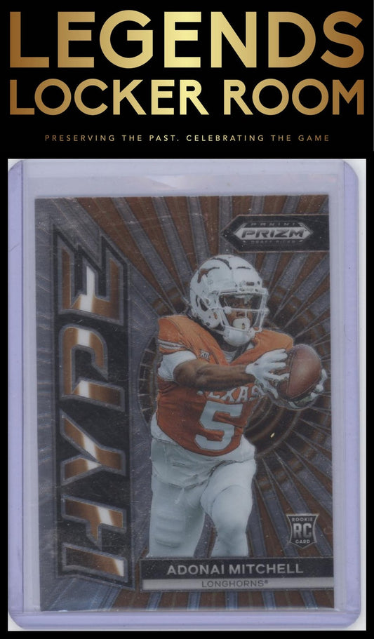 2024 Panini Prizm Draft Picks #HP-AM Adonai Mitchell Hype