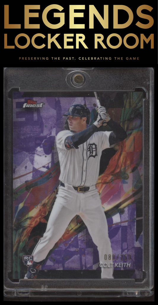 2024 Finest #38 Colt Keith Purple Refractor #/250