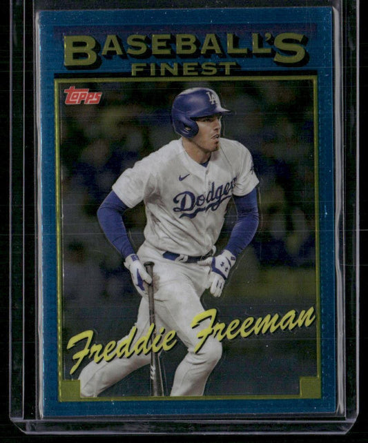 2024 Finest #93-4 Freddie Freeman What If... 1993 Finest Prototypes
