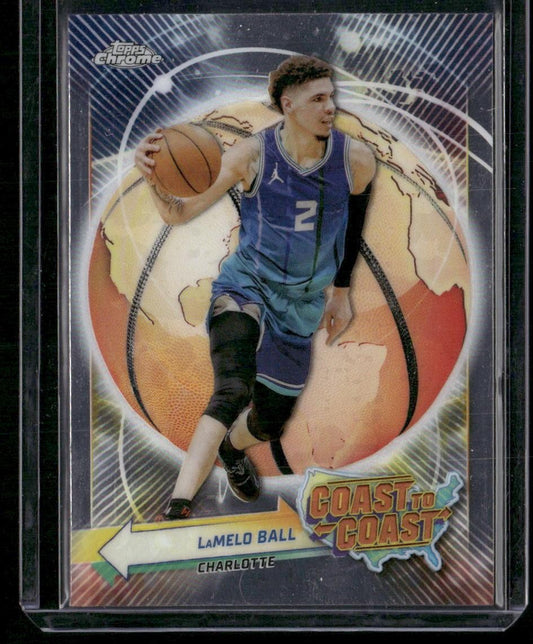2023-24 Topps Chrome #CC-4 LaMelo Ball Coast to Coast