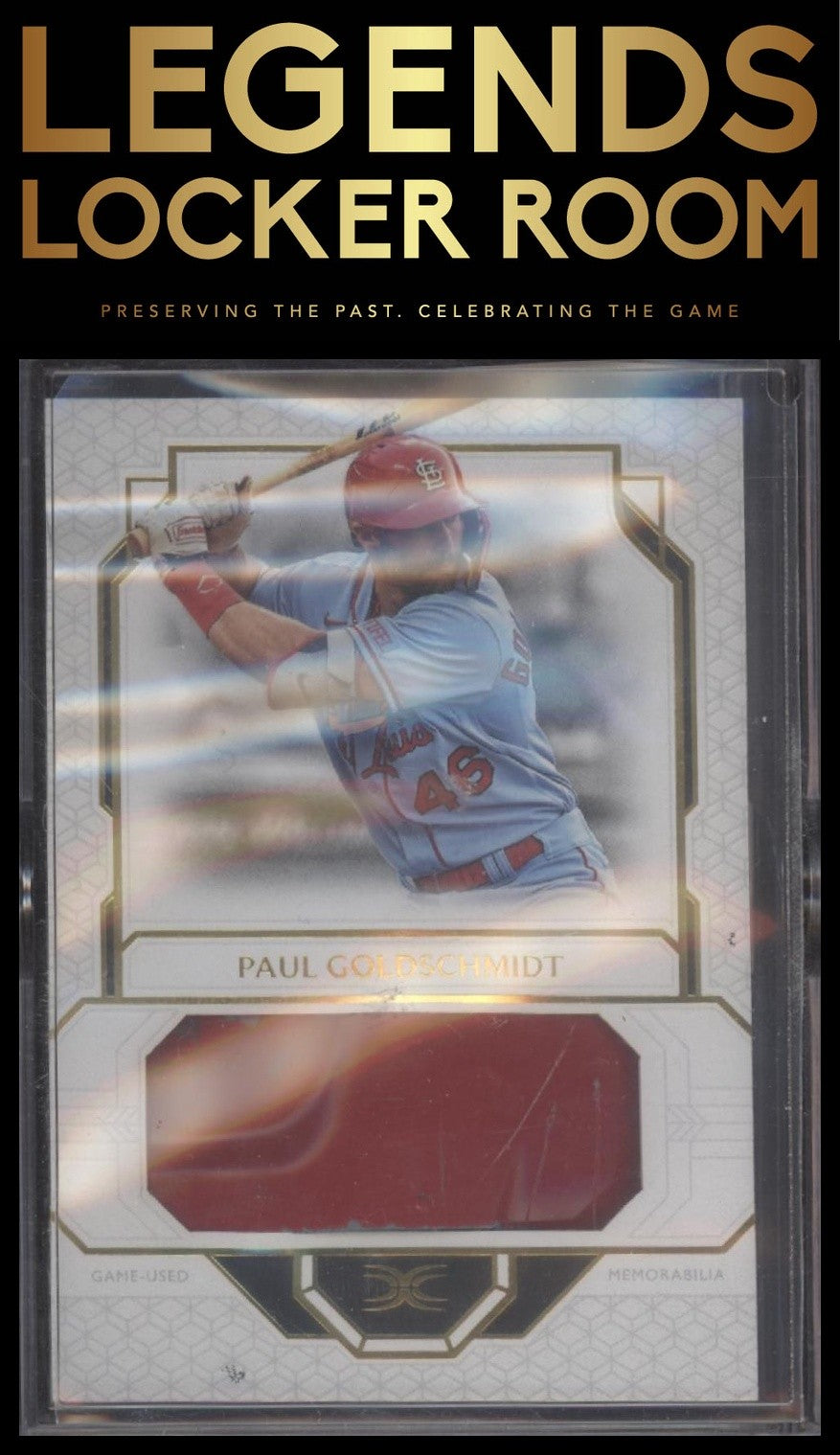 2024 Topps Definitive Collection Paul Goldschmidt Definitive Helmet /49