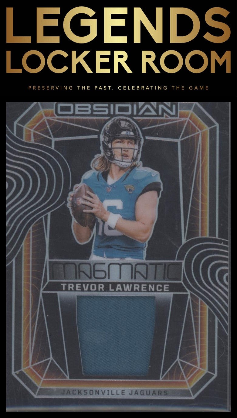 2024 Panini Obsidian - Magmatic Memorabilia #16 Trevor Lawrence