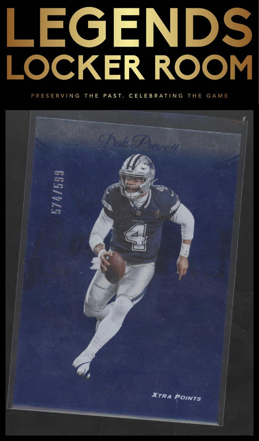 2024 Panini Prestige #75 Dak Prescott Blue Xtra Points #/599