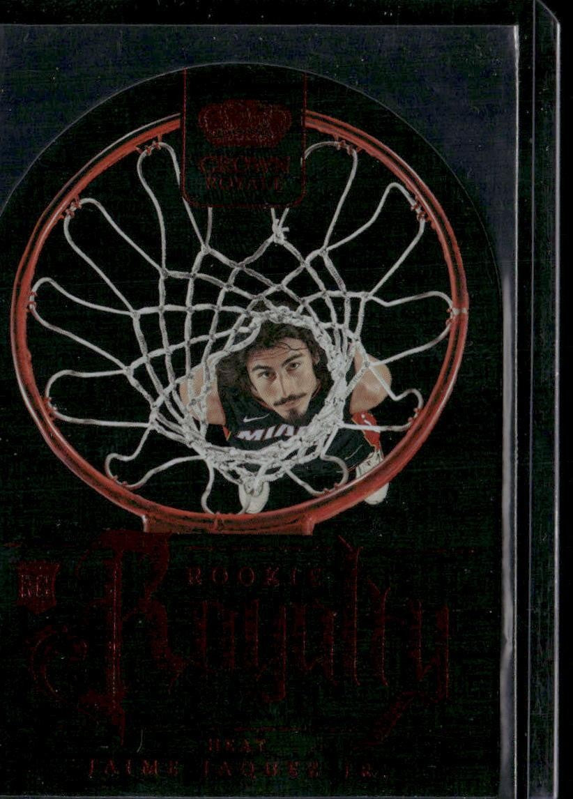 2023-24 Panini Crown Royale Jaime Jaquez Jr. Rookie Royalty International Red