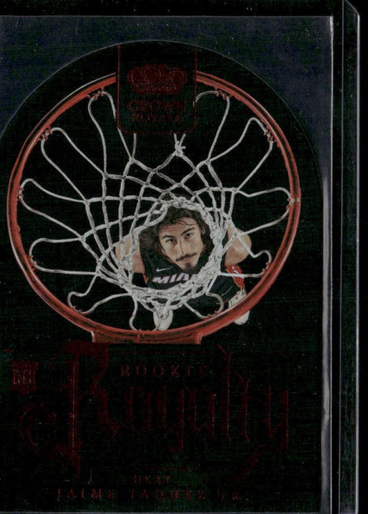 2023-24 Panini Crown Royale Jaime Jaquez Jr. Rookie Royalty International Red