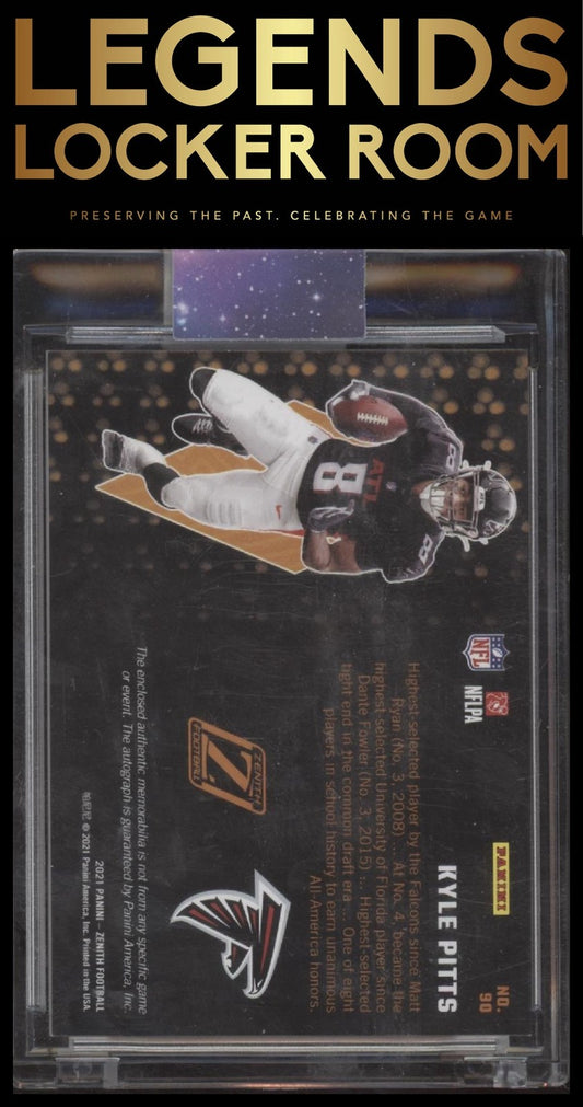 2021 Zenith #90 Kyle Pitts #/125