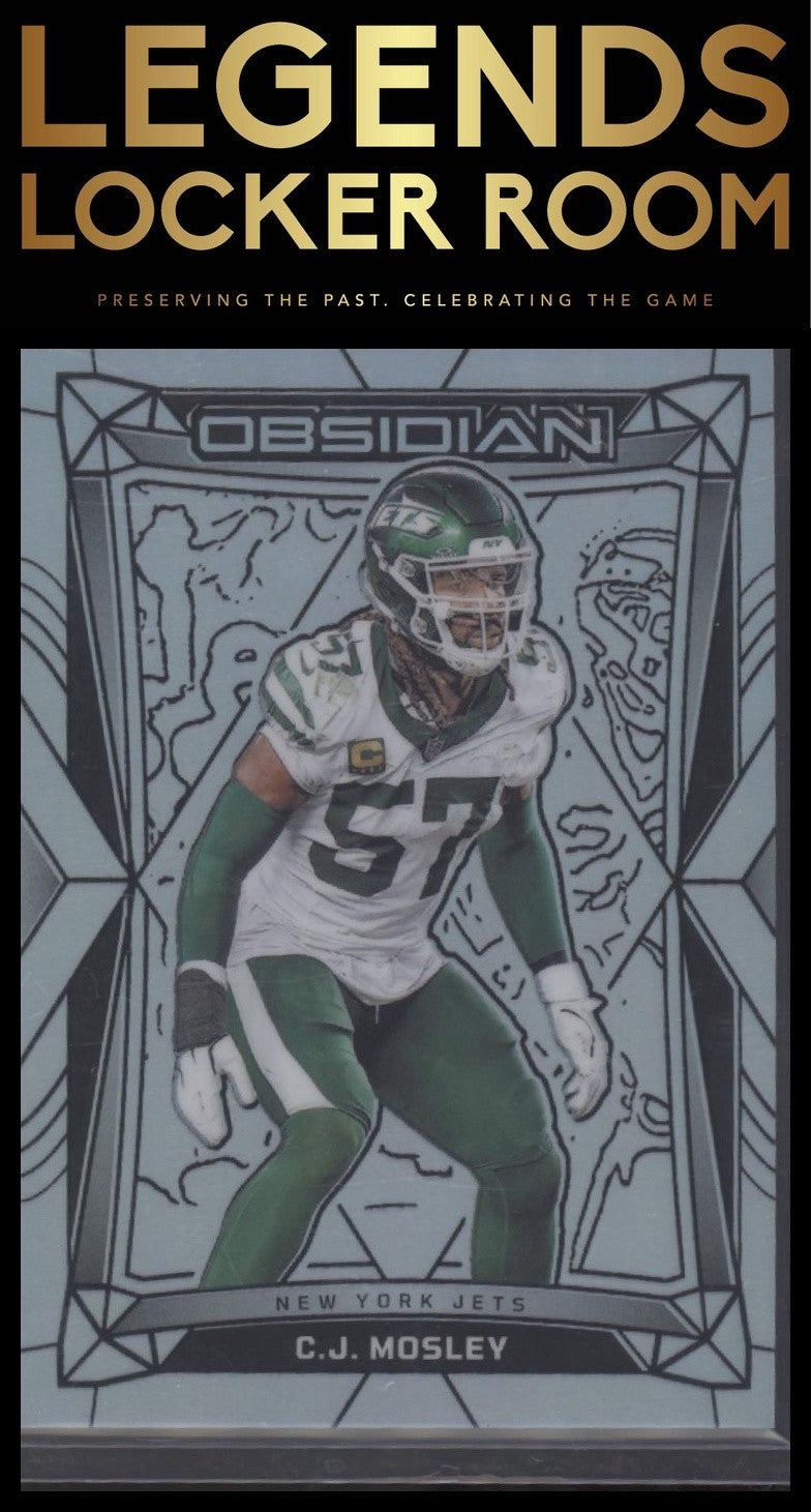 2024 Panini Obsidian C.J. Mosley Base Silver /75