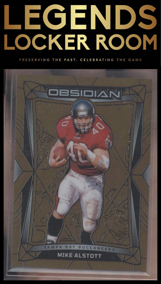 2024 Panini Obsidian Mike Alstott Gold /10
