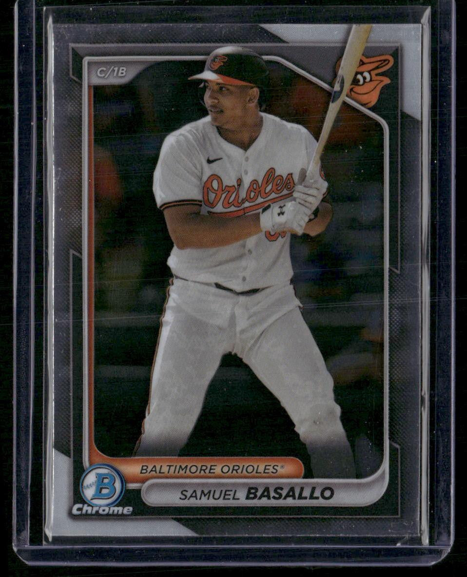 2024 Bowman Chrome #BCP-232 Samuel Basallo Prospects