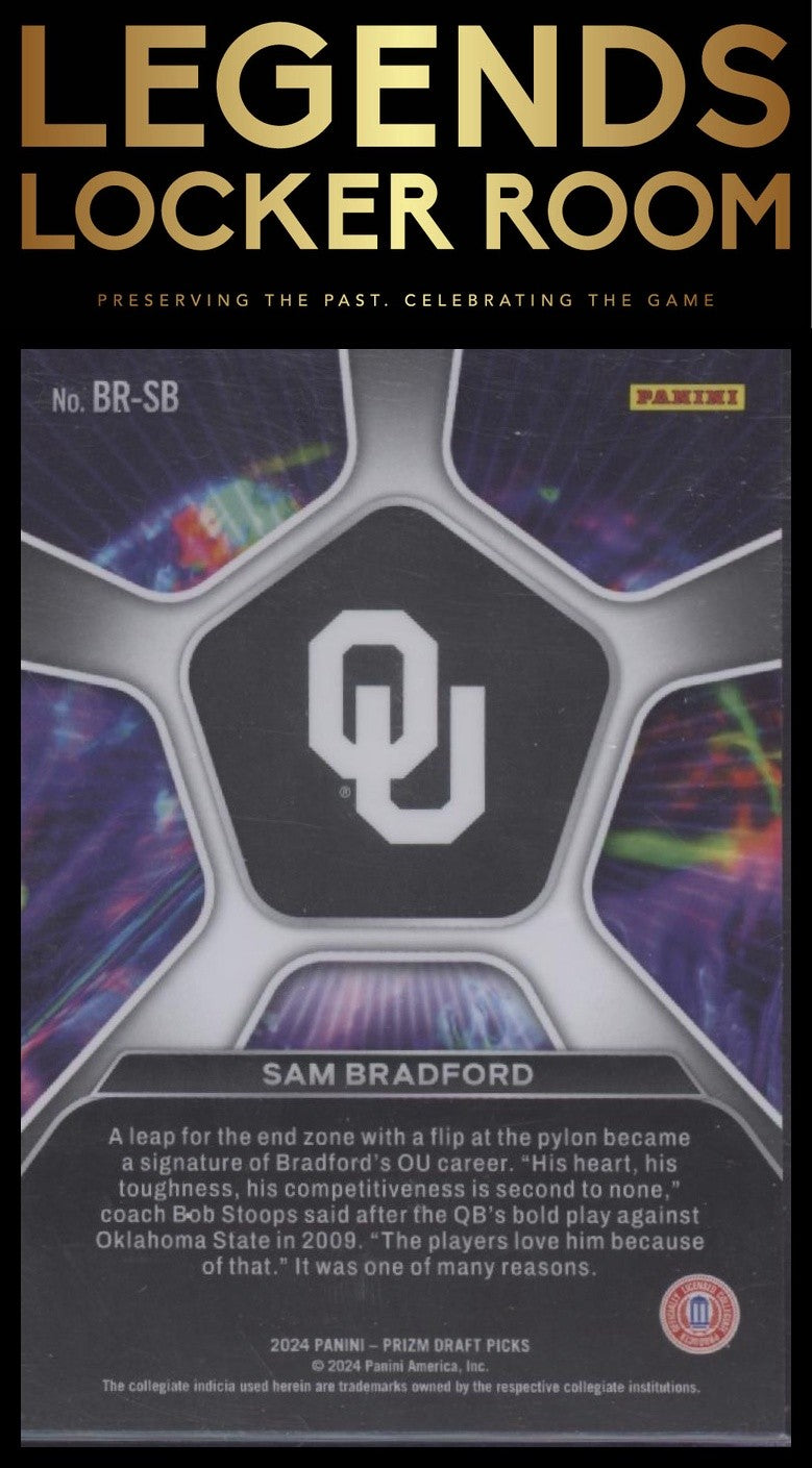 2024 Panini Prizm Draft Picks #BR-SB Sam Bradford Brilliance
