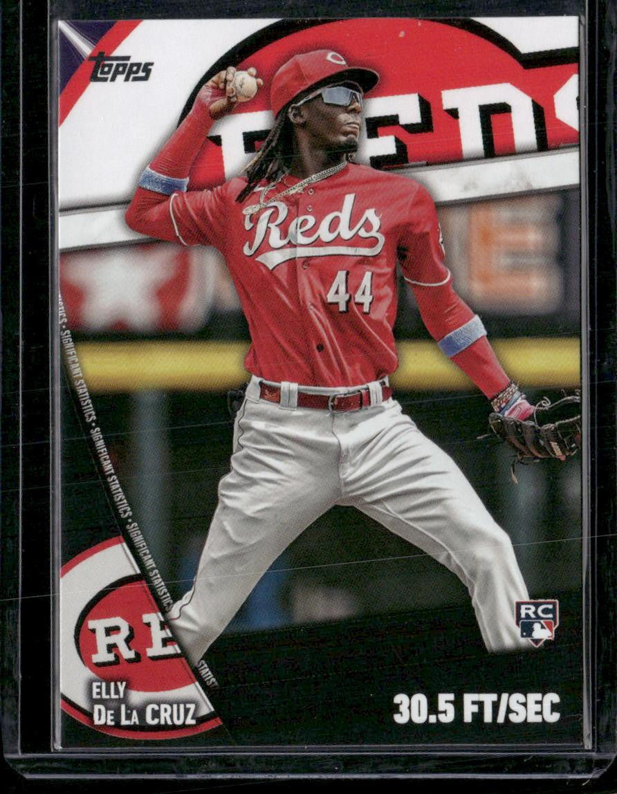 2024 Topps #SS-20 Elly De La Cruz Significant Statistics