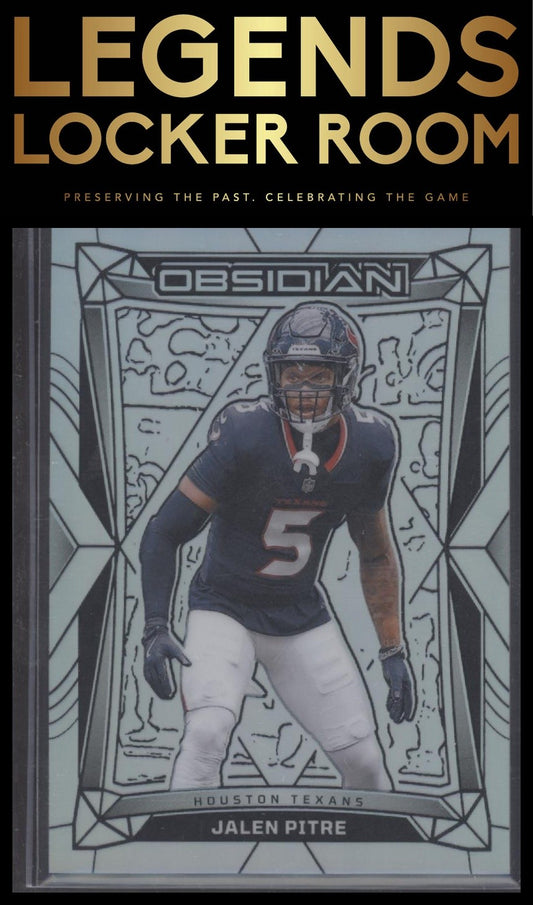 2024 Panini Obsidian Jalen Pitre Base Silver /75
