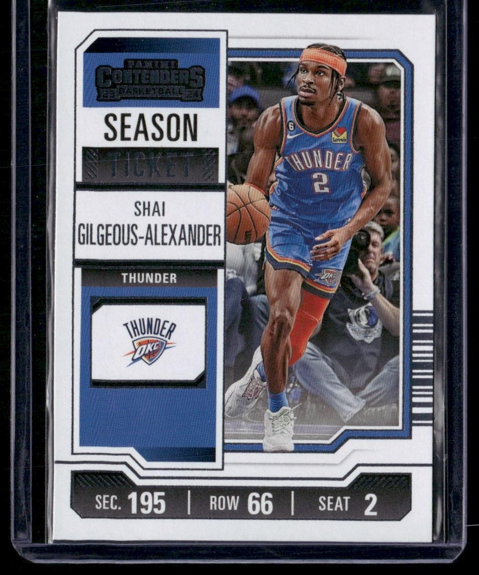 2023-24 Panini Contenders #52 Shai Gilgeous-Alexander