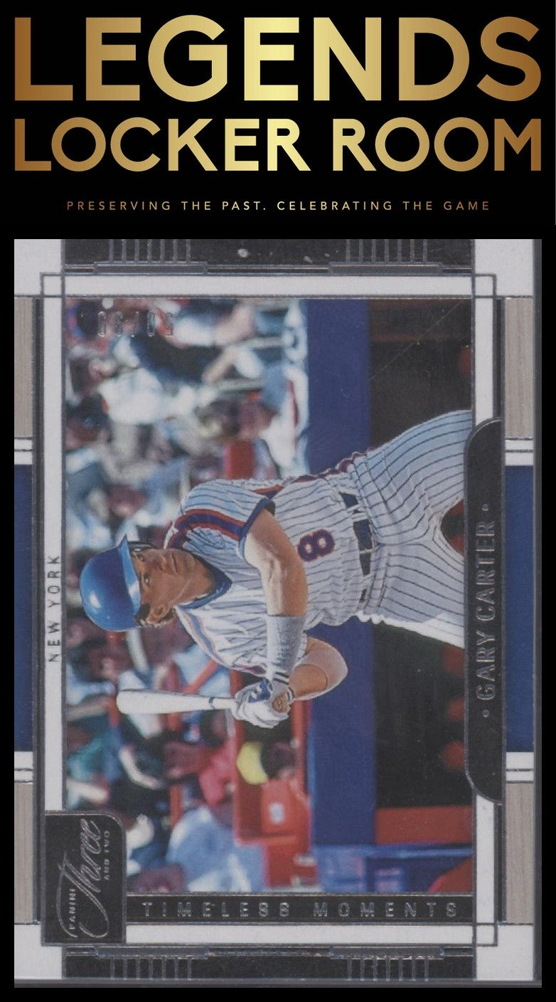 2024 Panini Three and Two #20 Gary Carter Timeless Moments #/99