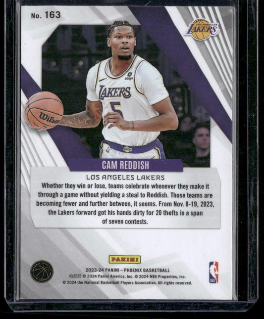 2023-24 Panini Phoenix #163 Cam Reddish Color Burst