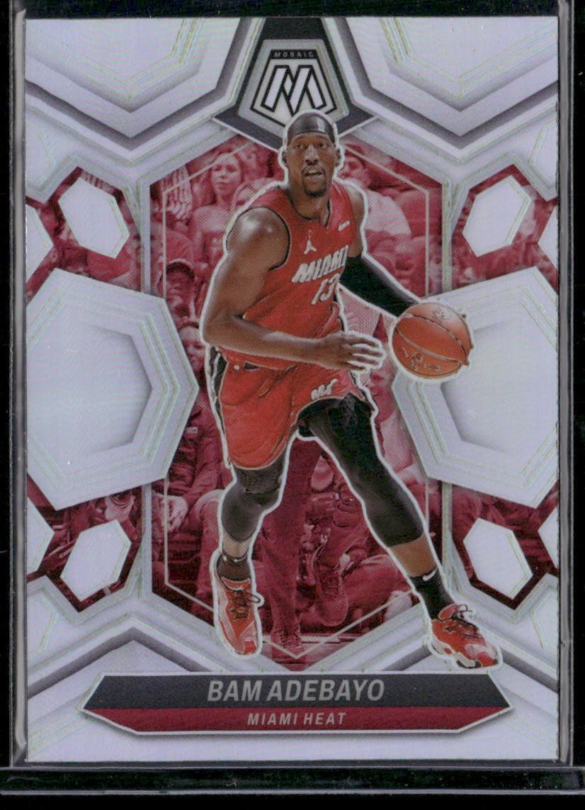 2023-24 Panini Mosaic #26 Bam Adebayo Silver