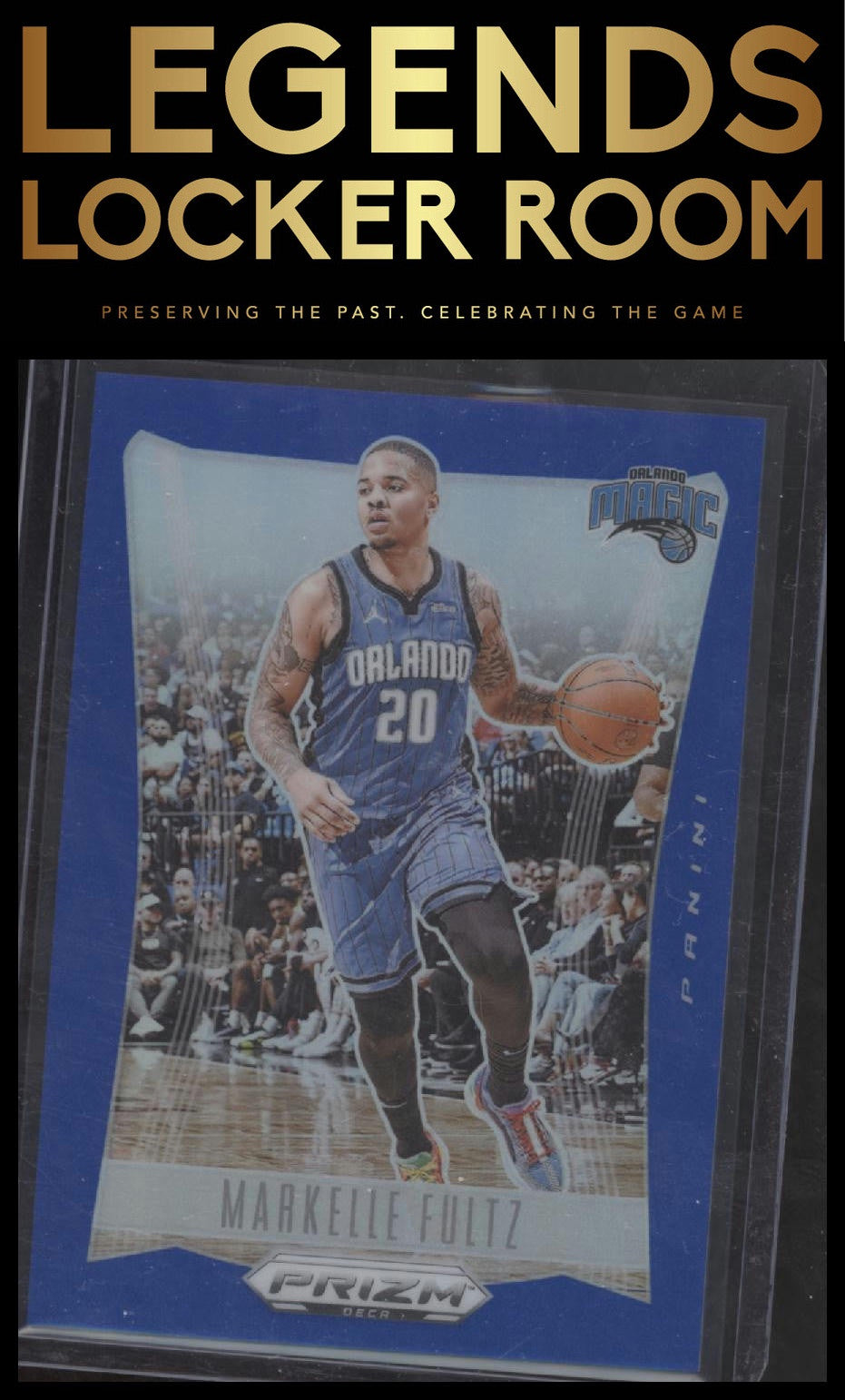 2023-24 Panini Prizm Deca #202 Markelle Fultz Prizms Blue #/149