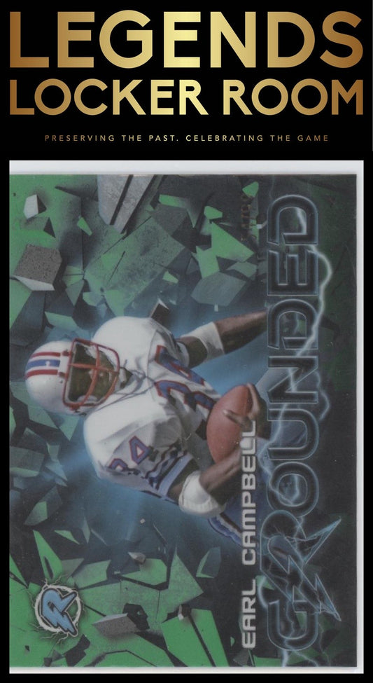 2023 Topps Composite Earl Campbell Resurgence Grounded Green  #/99