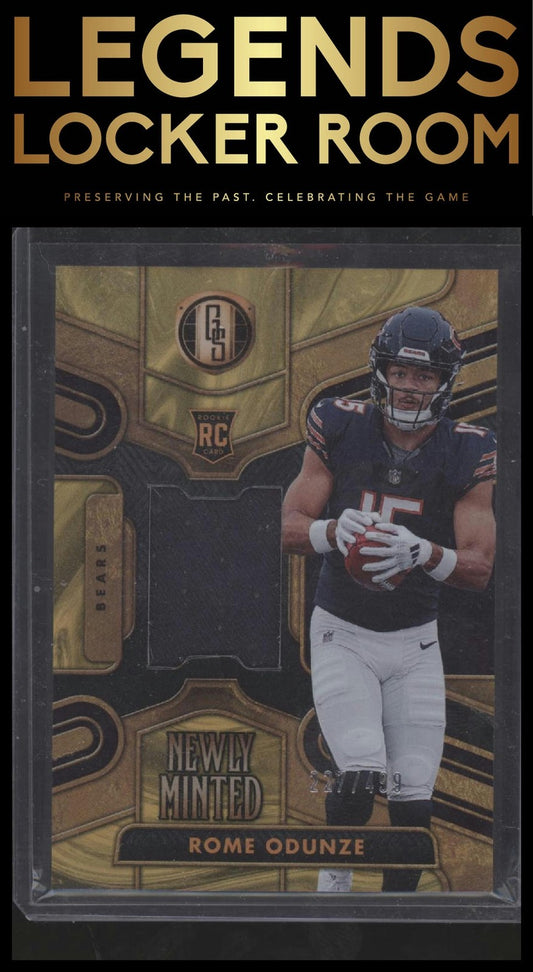 2024 Panini Gold Standard #NMM-ROE Rome Odunze Newly Minted #/499