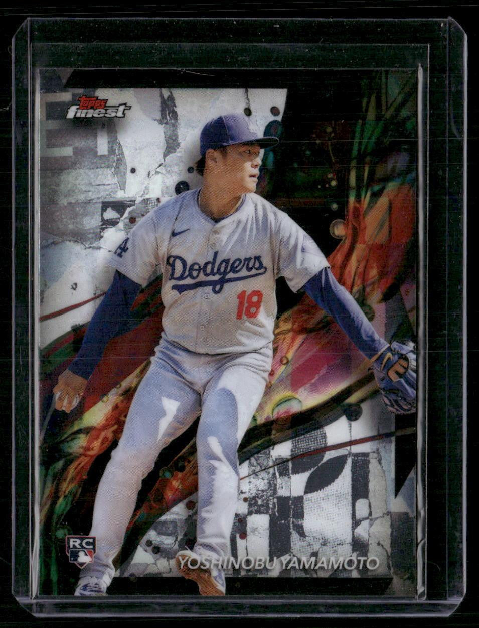 2024 Finest #50 Yoshinobu Yamamoto