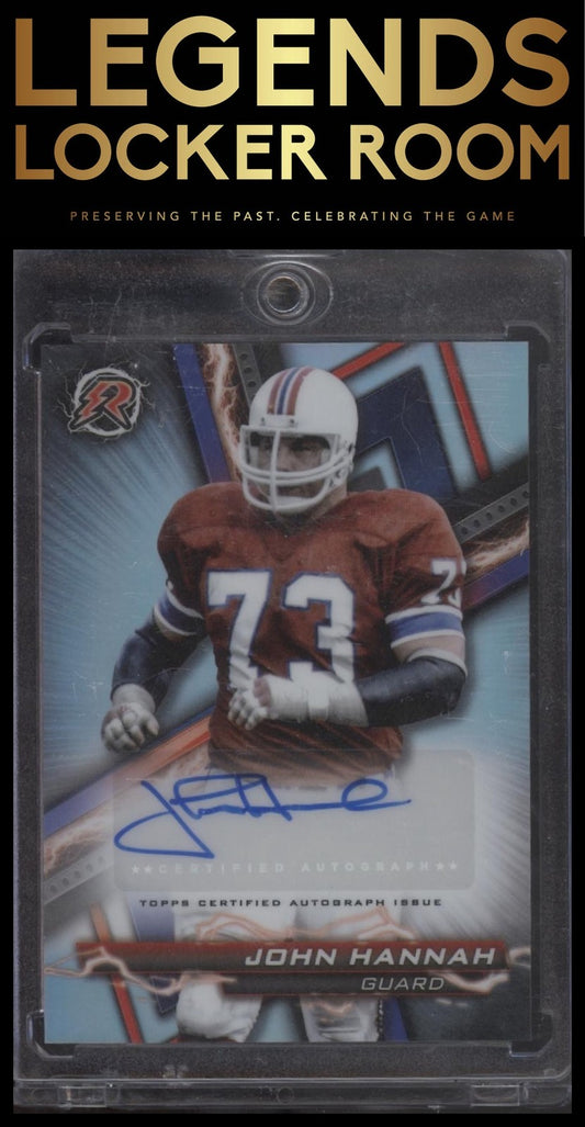 2023 Topps Composite #RA-JH John Hannah Resurgence Signatures