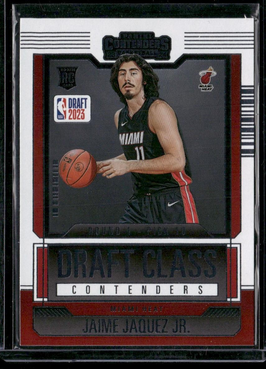 2023-24 Panini Contenders #4 Jaime Jaquez Jr. 2023 Draft Class Contenders