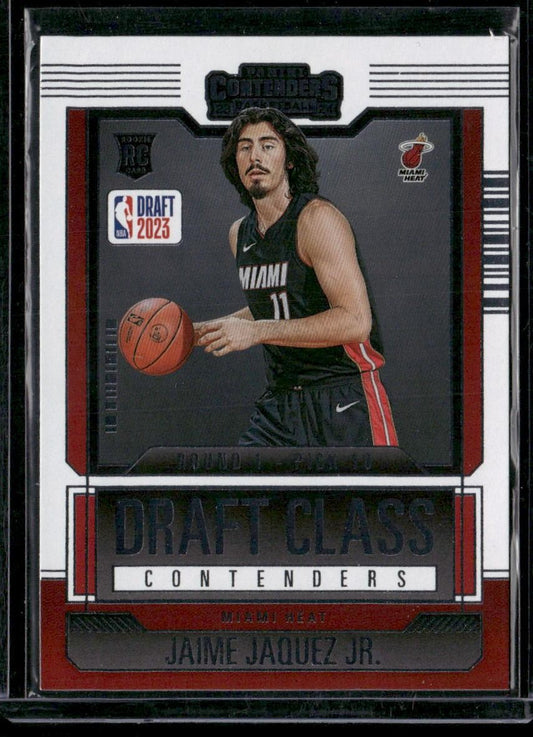 2023-24 Panini Contenders #4 Jaime Jaquez Jr. 2023 Draft Class Contenders