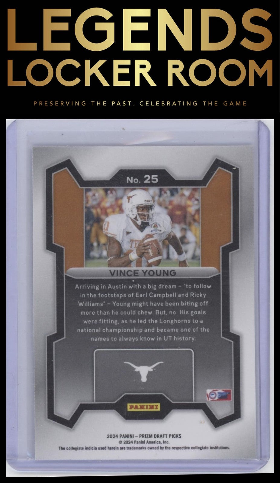 2024 Panini Prizm Draft Picks #25 Vince Young