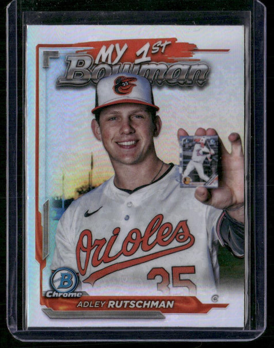 2024 Bowman Chrome #M1B-19 Adley Rutschman My 1st Bowman