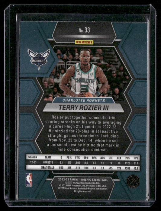 2022-23 Panini Mosaic #33 Terry Rozier III