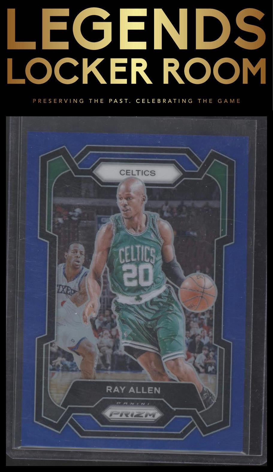 2023-24 Panini Prizm #192 Ray Allen Prizms Blue #/199