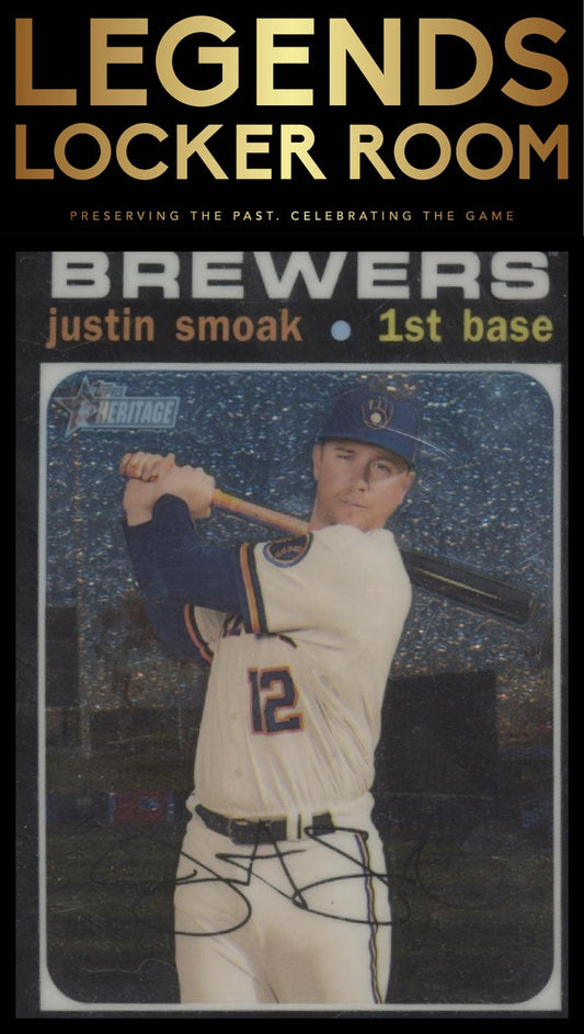 2020 Topps Heritage #THC-533 Justin Smoak Chrome #/999