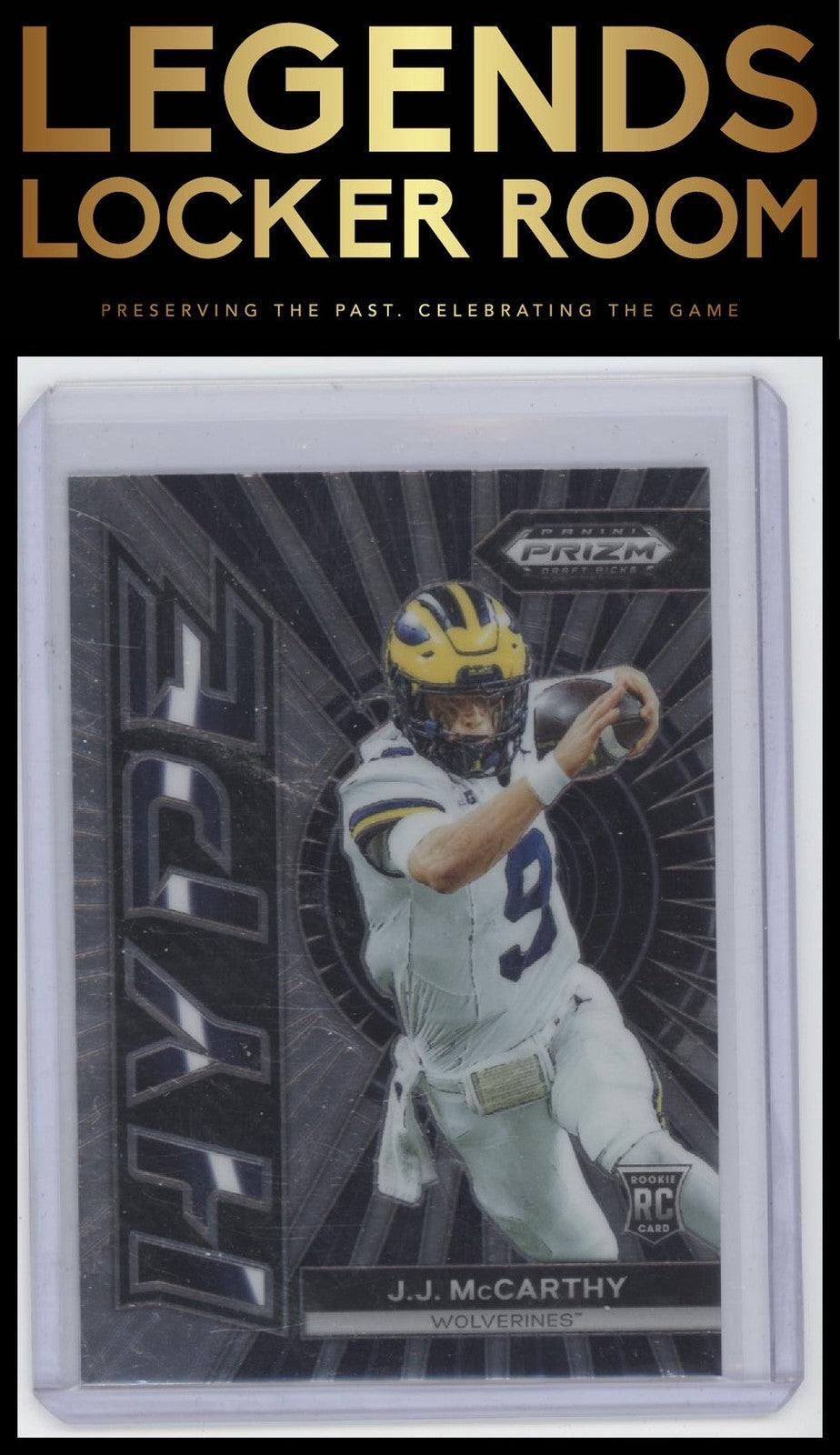 2024 Panini Prizm Draft Picks #HP-JJM J.J. McCarthy Hype