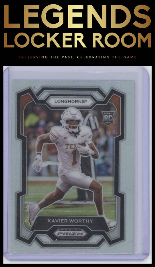 2024 Panini Prizm Draft Picks #153 Xavier Worthy Silver