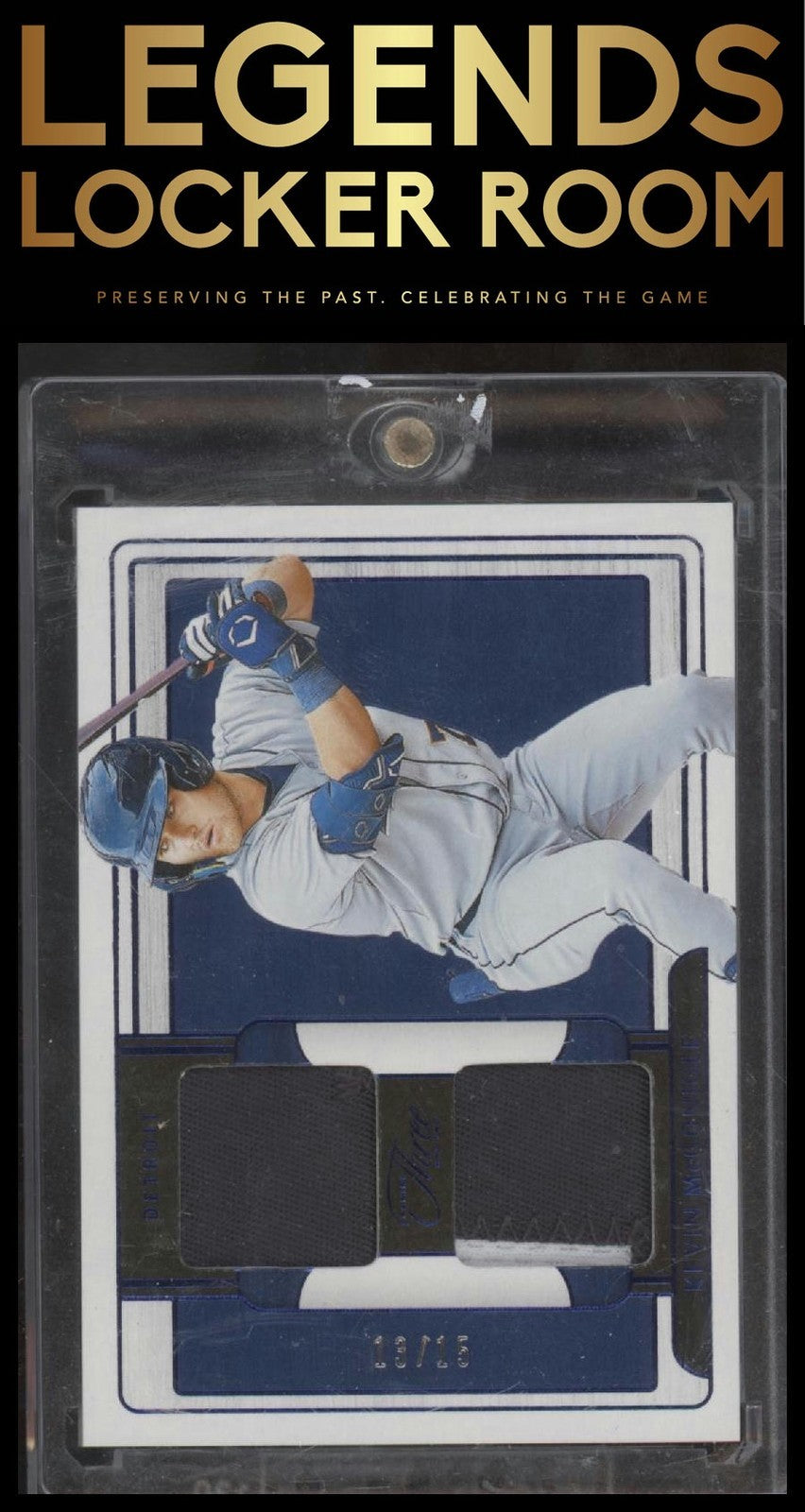 2024 Panini Three And Two Kevin McGonigle Prospect Dual Jersey Patch Blue /15