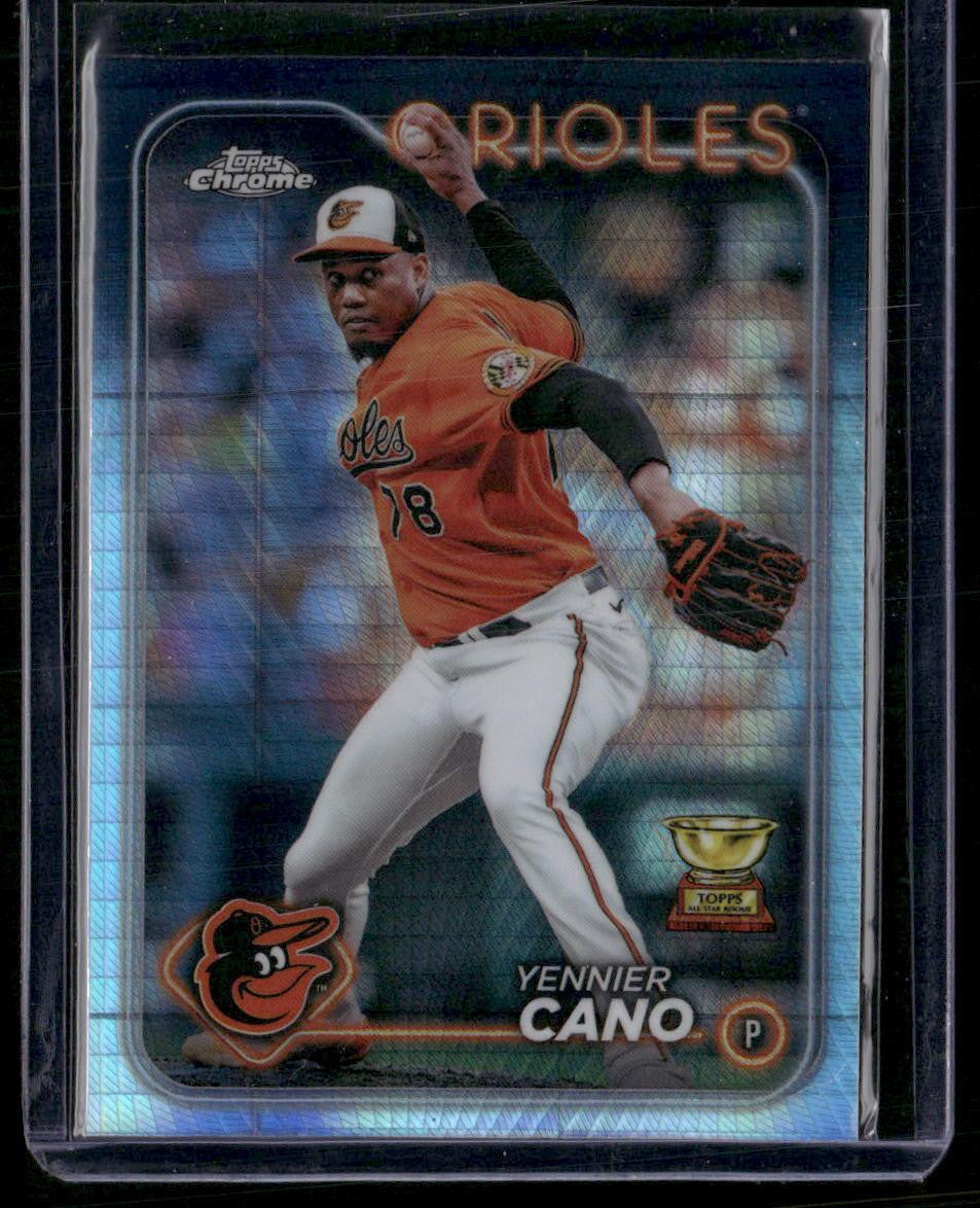 2024 Topps Chrome #130 Yennier Cano Prism Refractors