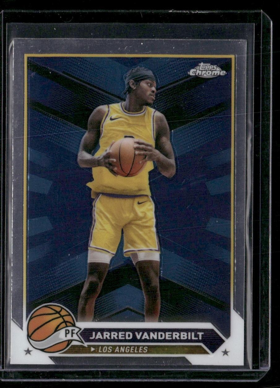 2023-24 Topps Chrome #163 Jarred Vanderbilt