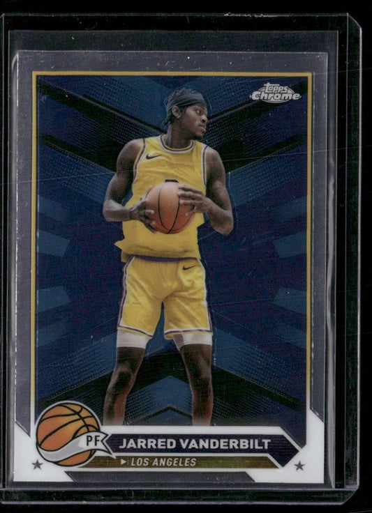 2023-24 Topps Chrome #163 Jarred Vanderbilt