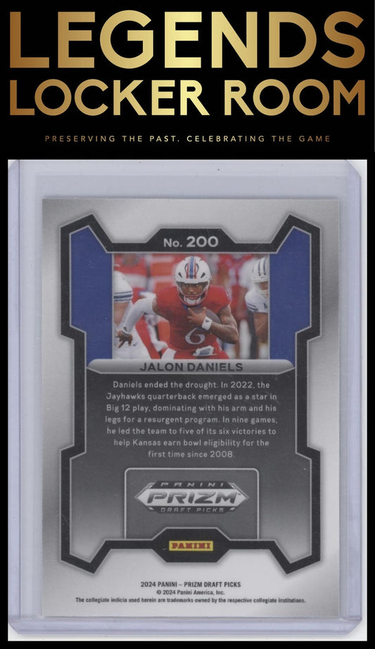 2024 Panini Prizm Draft Picks #200 Jalon Daniels