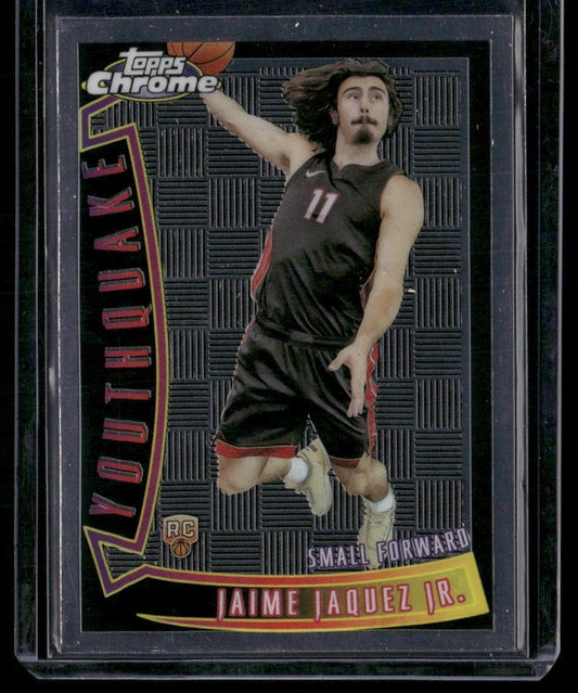 2023-24 Topps Chrome #YQ-4 Jaime Jaquez Jr. Youthquake
