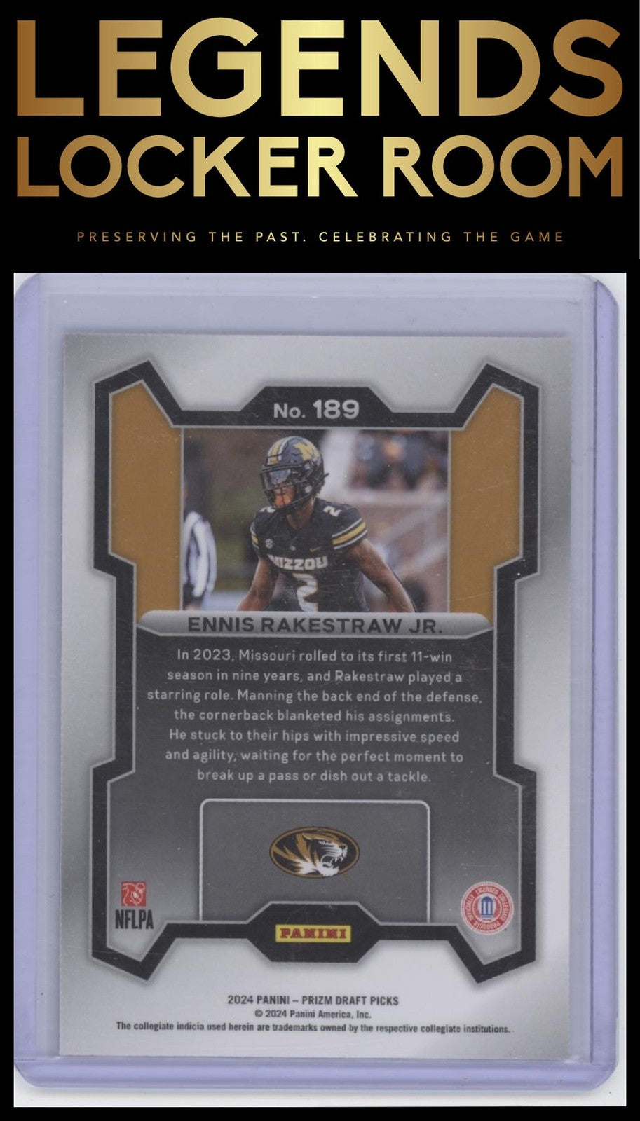 2024 Panini Prizm Draft Picks #189 Ennis Rakestraw Jr.