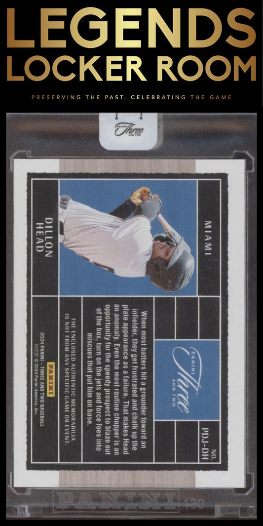 2024 Panini Three And Two - Dillon Head - Dual Patch /15
