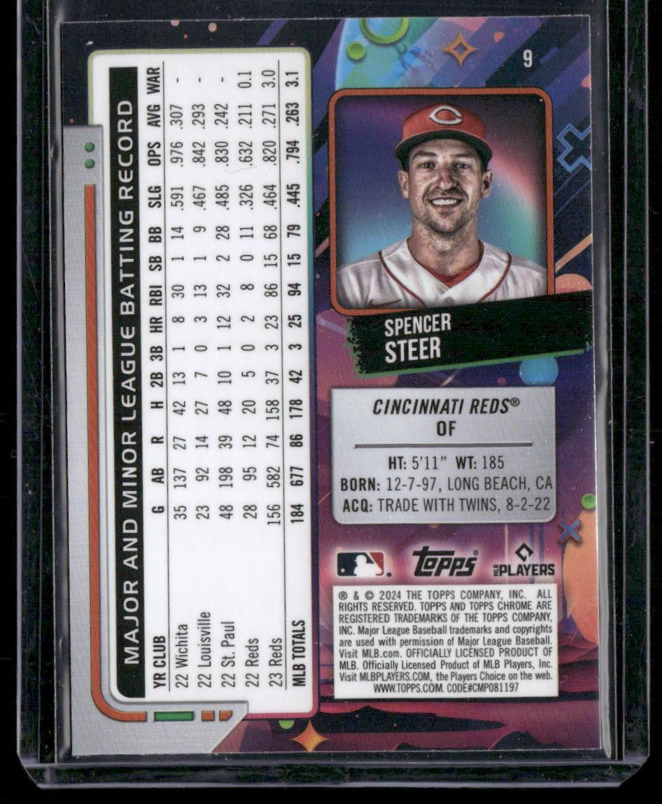 2024 Topps Chrome Cosmic #9 Spencer Steer