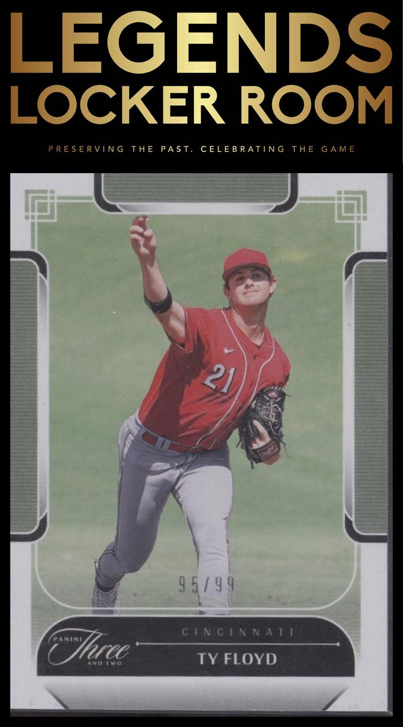 2024 Panini Three and Two #93 Ty Floyd #/99