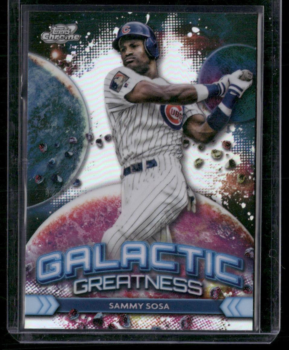 2024 Topps Chrome Cosmic #GG-6 Sammy Sosa Galactic Greatness
