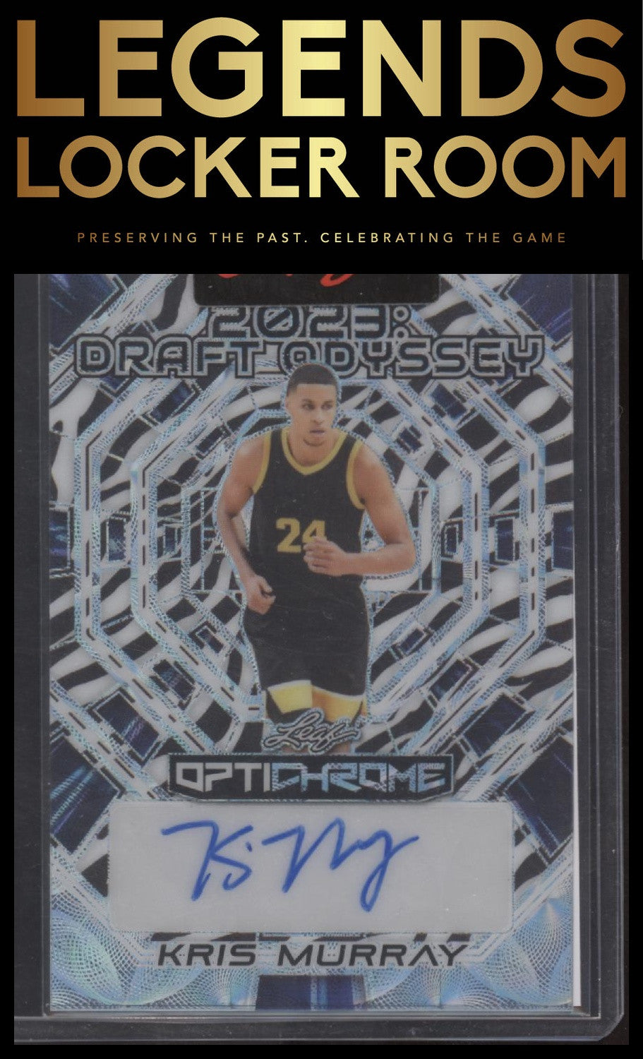 2022-23 Leaf Optichrome Kris Murray Draft Odyssey #/1