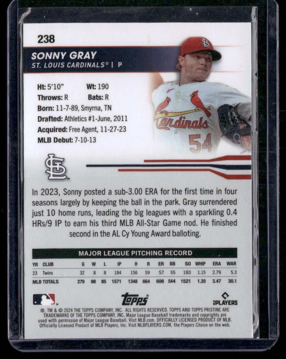 2024 Topps Pristine #238 Sonny Gray